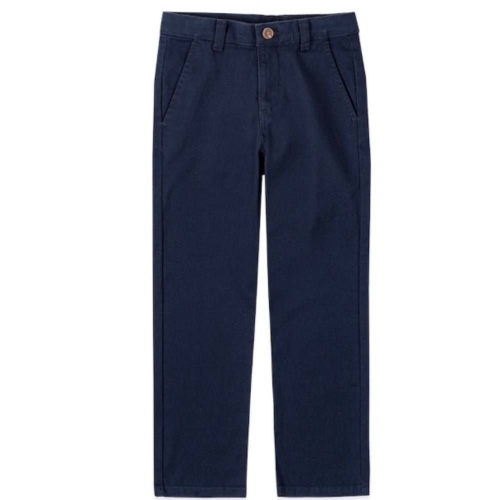 Boys Husky Chaps Flat Front Comfort Slim Fit